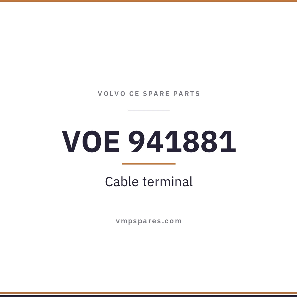 VOE 941881 – Cable terminal