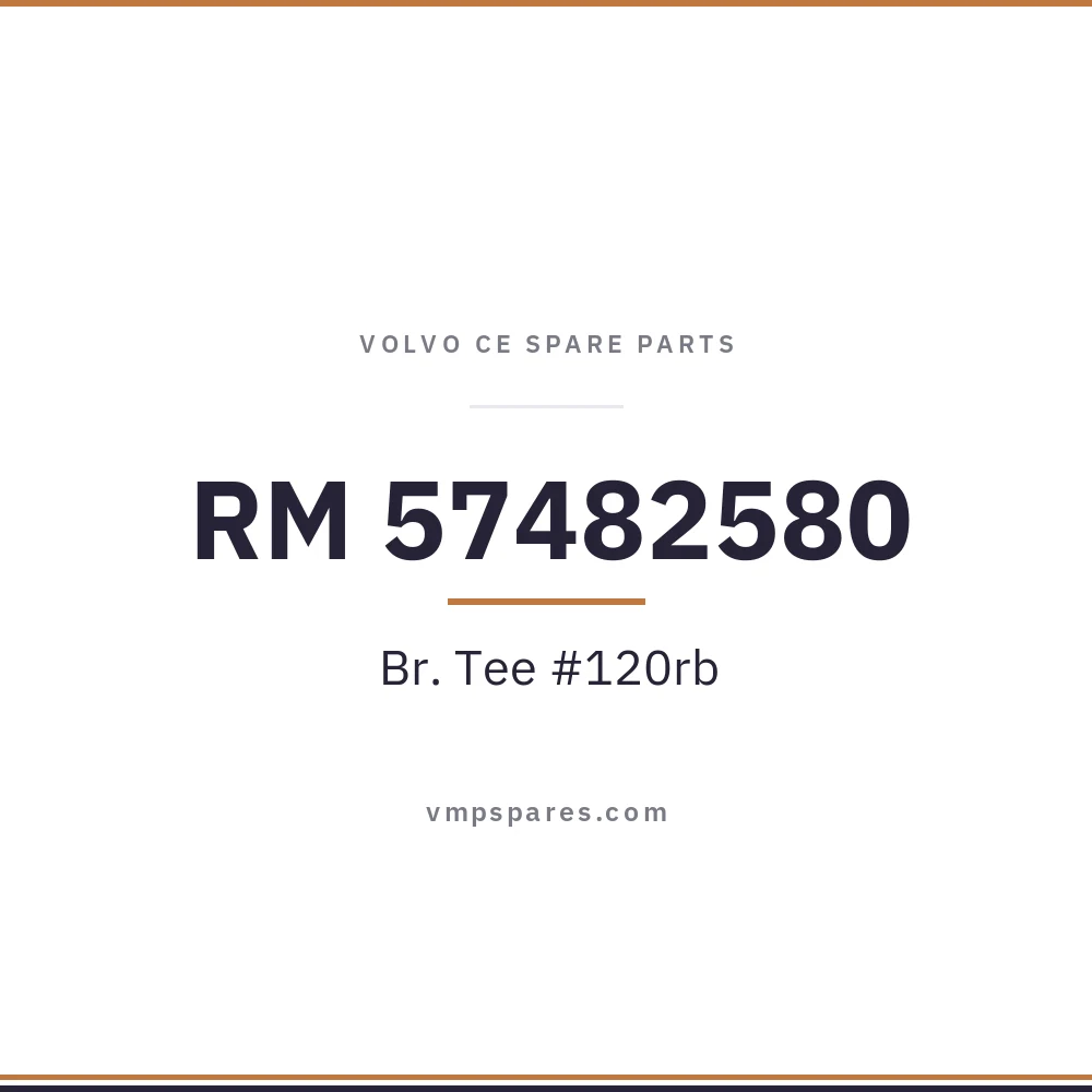RM 57482580 – Br. Tee #120rb