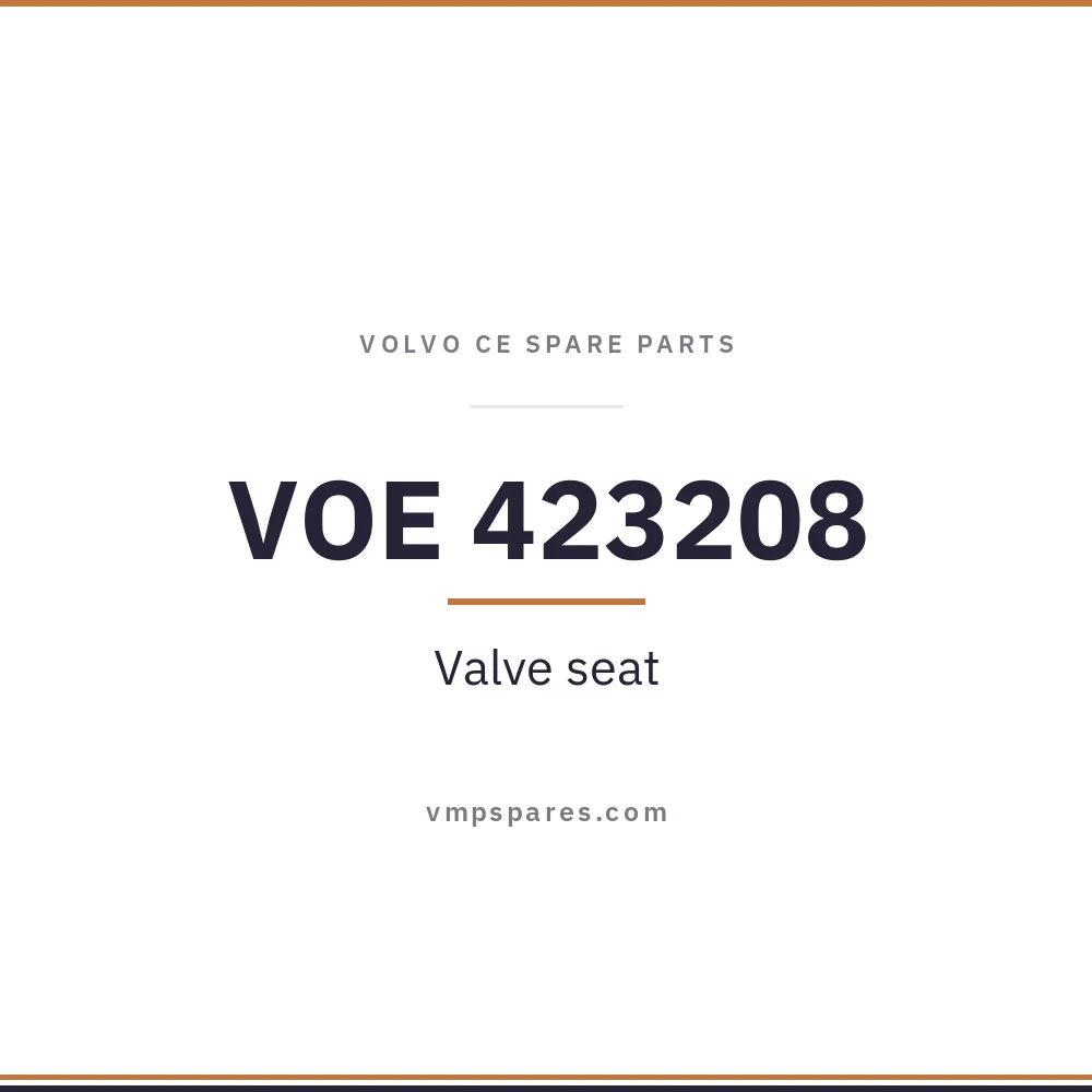 VOE 423208 – Valve seat
