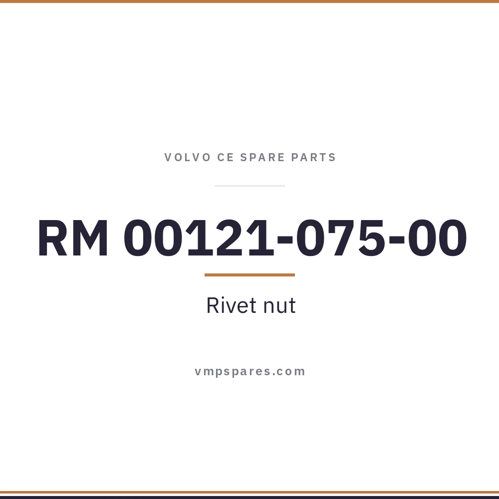 RM 00121-075-00 – Rivet nut