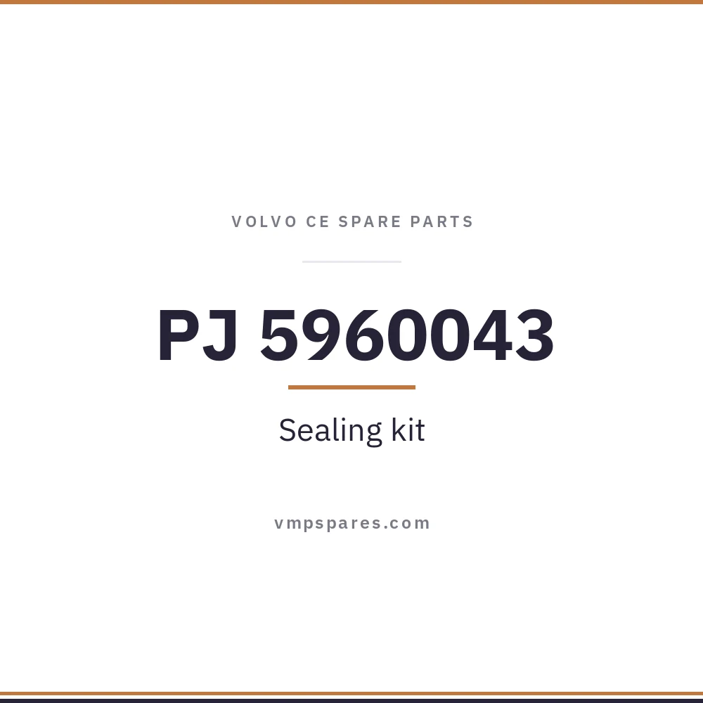 PJ 5960043 – Sealing kit