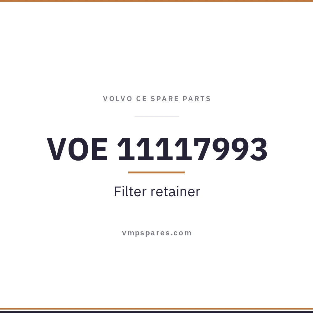VOE 11117993 – Filter retainer