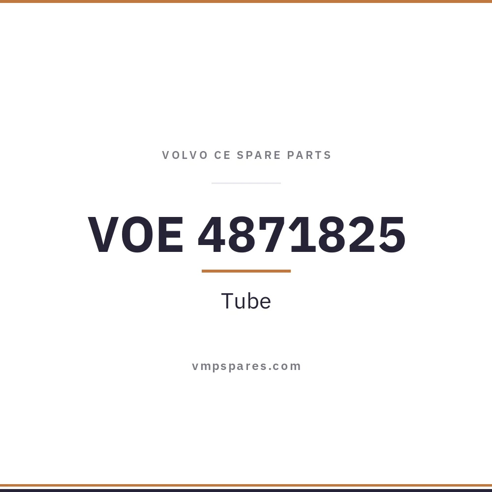 VOE 4871825 – Tube