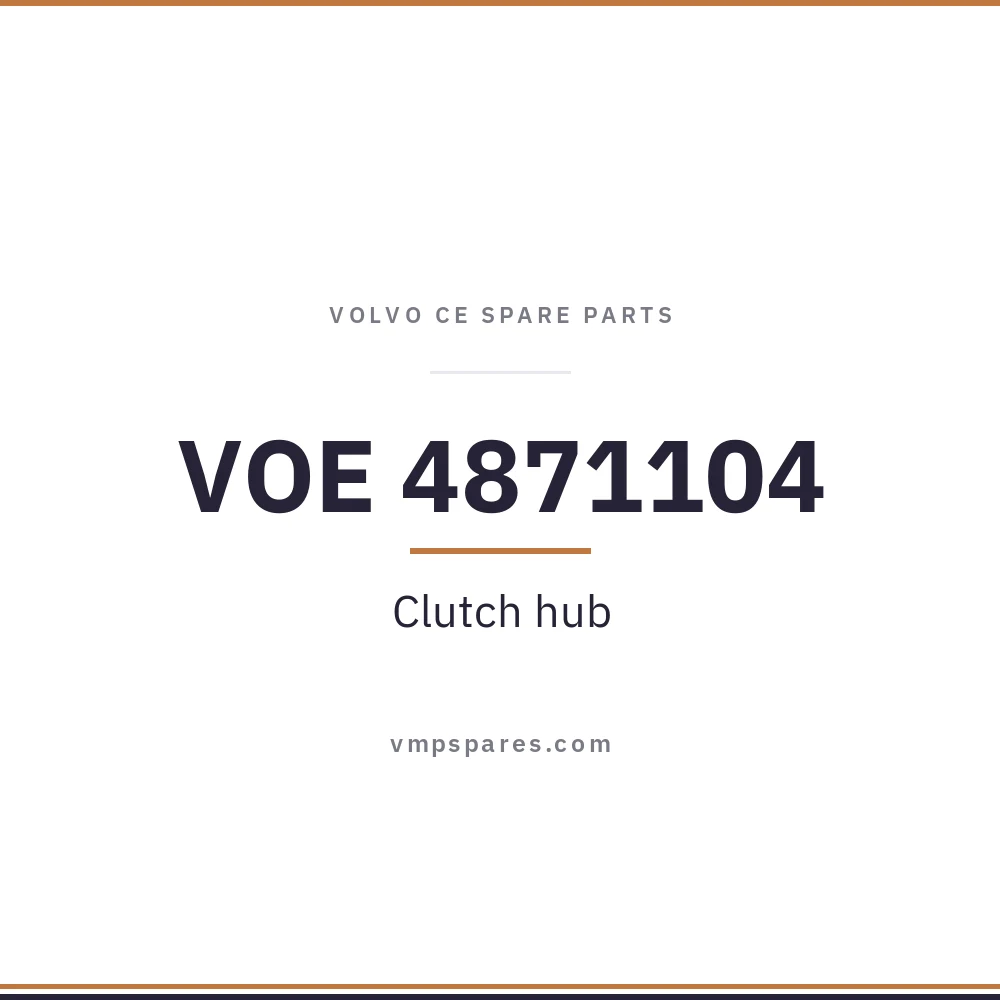 VOE 4871104 – Clutch hub