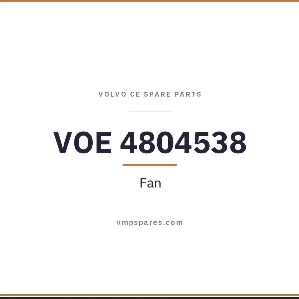 VOE 4804538 – Fan