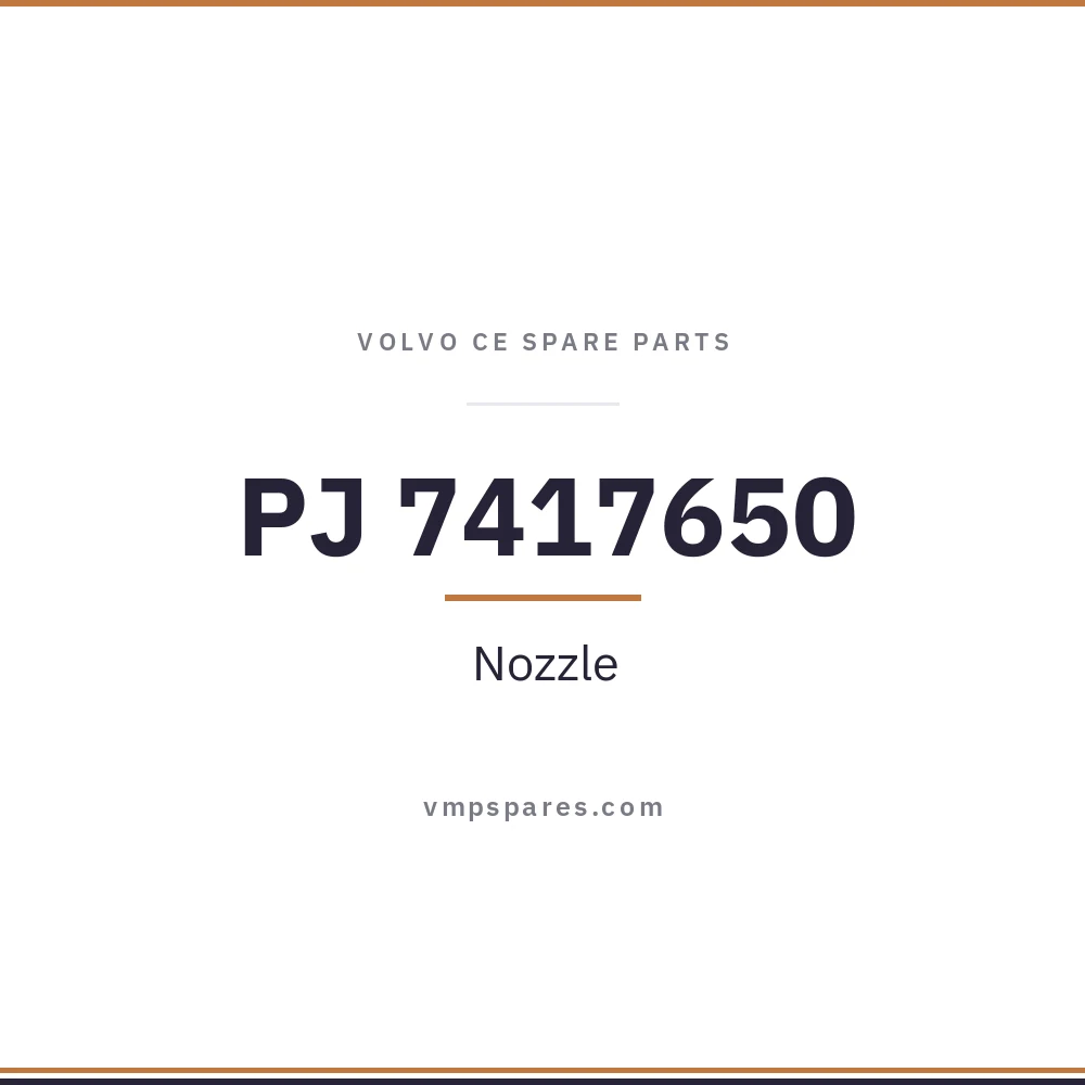 PJ 7417650 – Nozzle