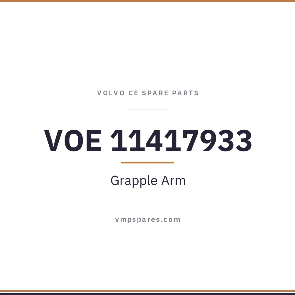 VOE 11417933 – Grapple Arm