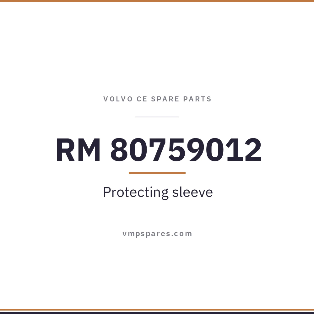 RM 80759012 – Protecting sleeve