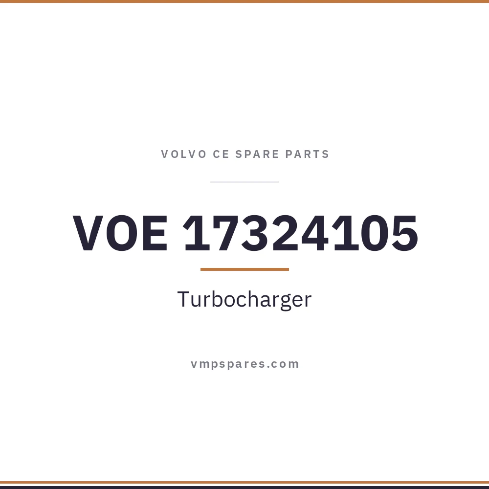 VOE 17324105 – Turbocharger