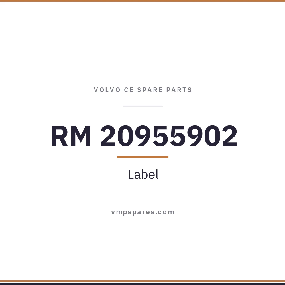 RM 20955902 – Label