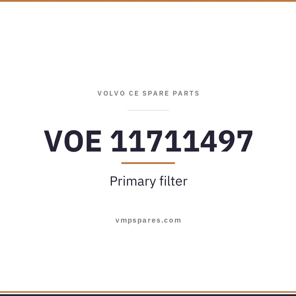 VOE 11711497 – Primary filter