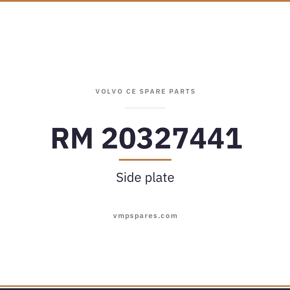 RM 20327441 – Side plate
