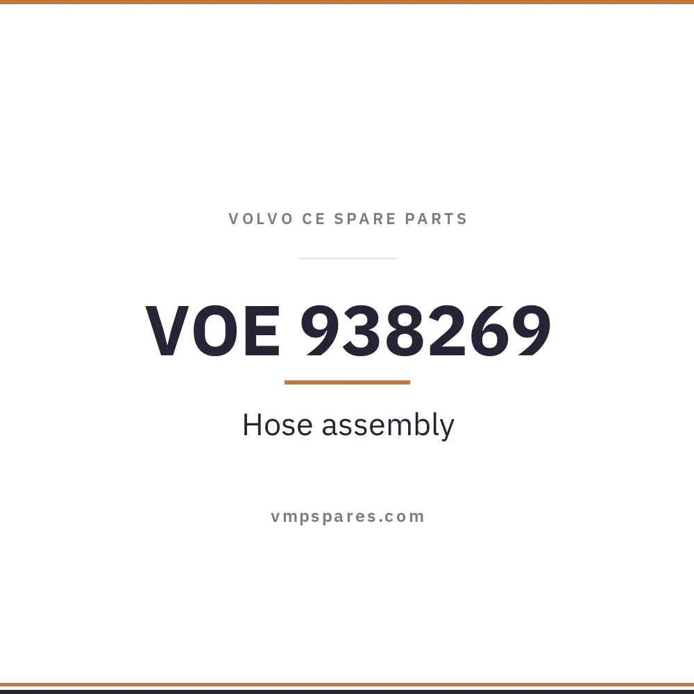 VOE 938269 – Hose assembly