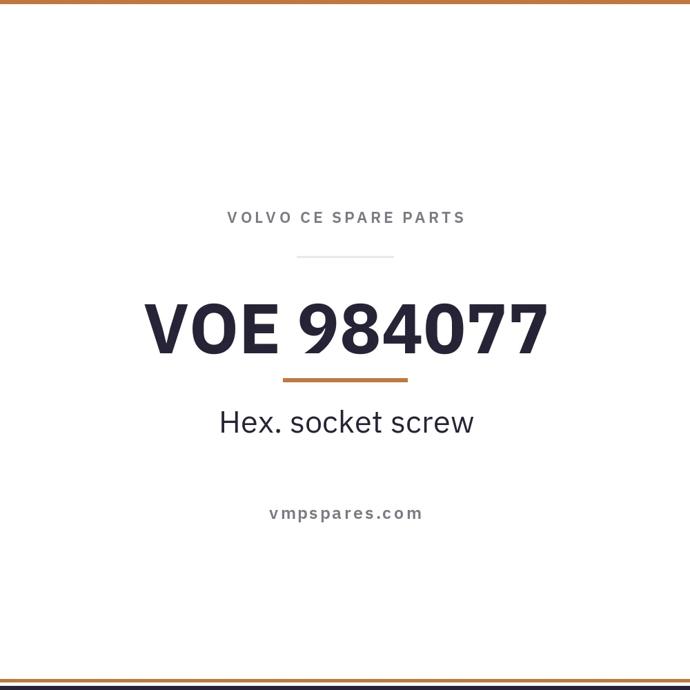 VOE 984077 – Hex. socket screw