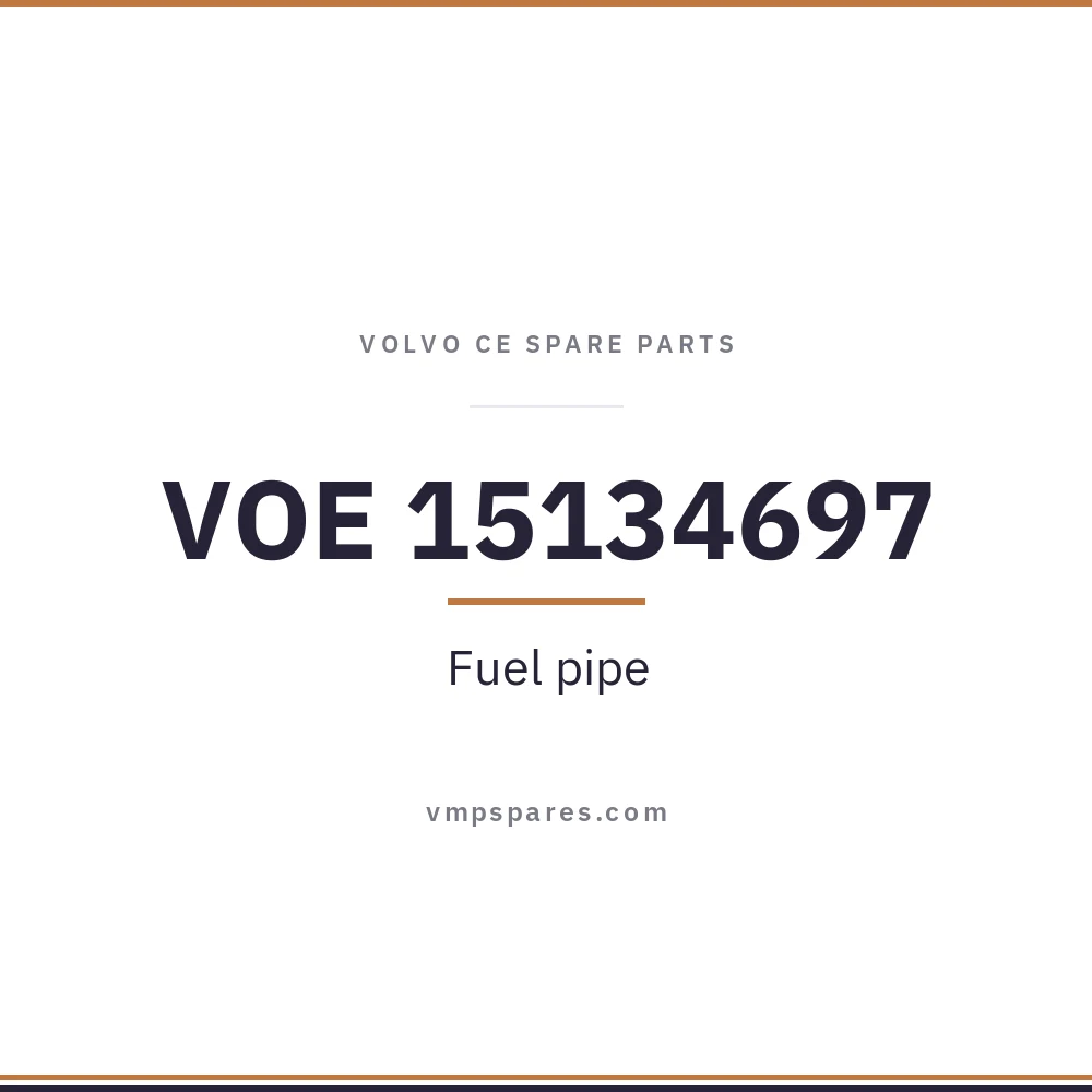 VOE 15134697 – Fuel pipe