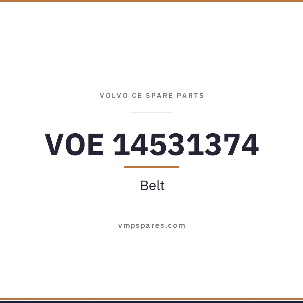 VOE 14531374 – Belt