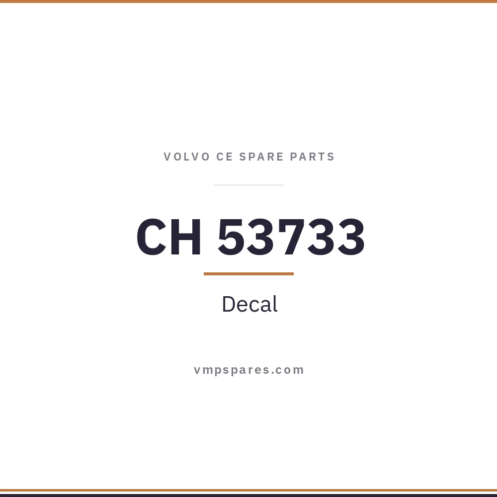 CH 53733 – Decal