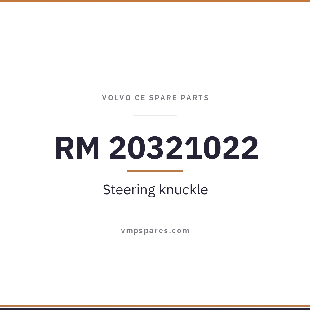 RM 20321022 – Steering knuckle