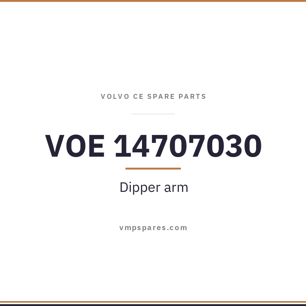 VOE 14707030 – Dipper arm