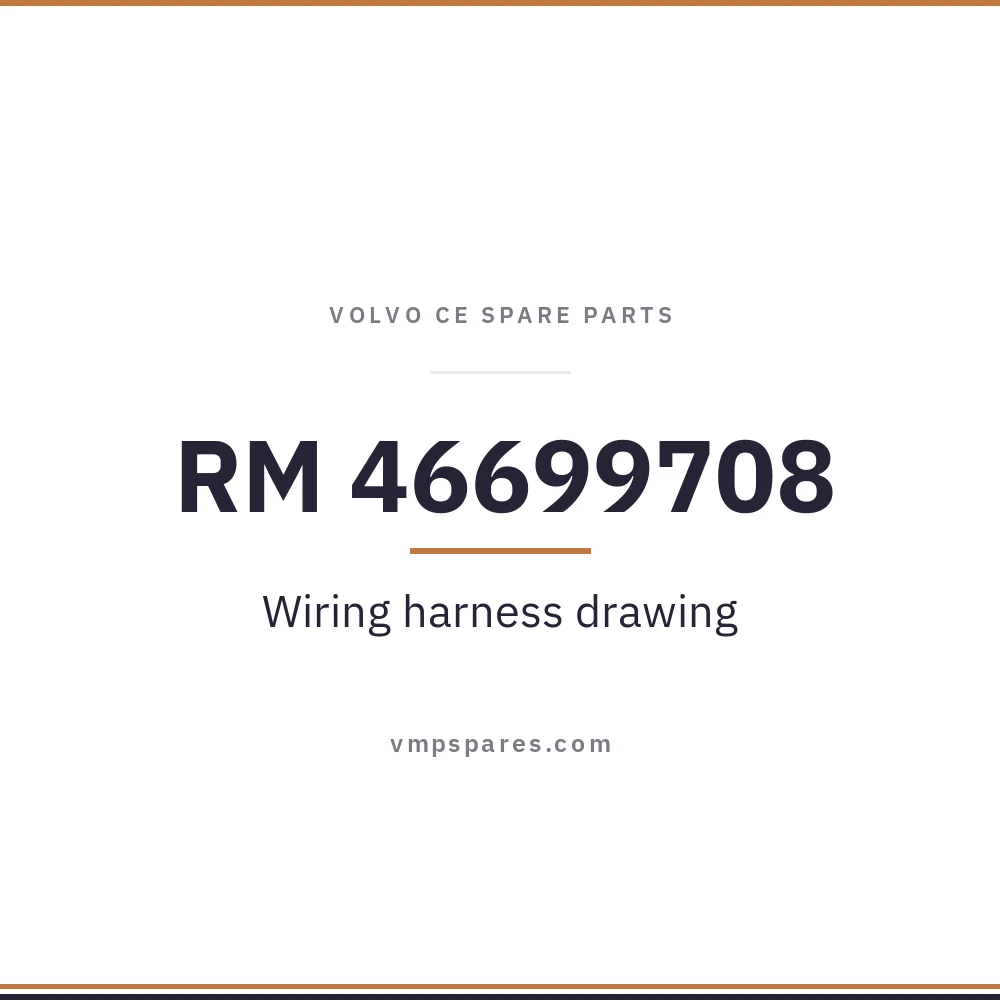 RM 46699708 – Wiring harness drawing