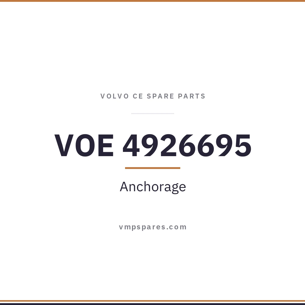 VOE 4926695 – Anchorage