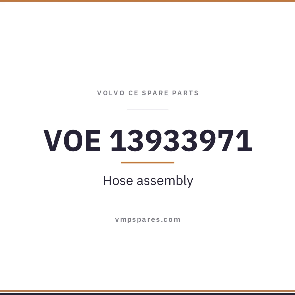 VOE 13933971 – Hose assembly