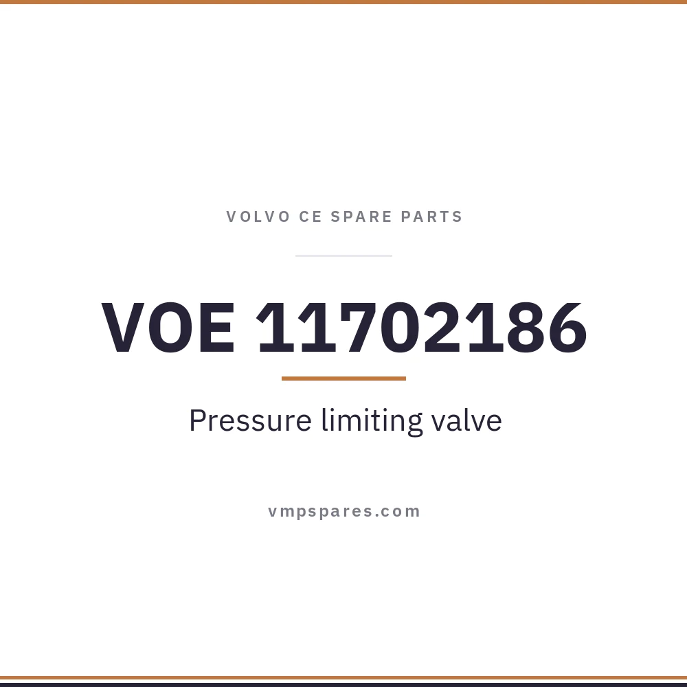 VOE 11702186 – Pressure limiting valve