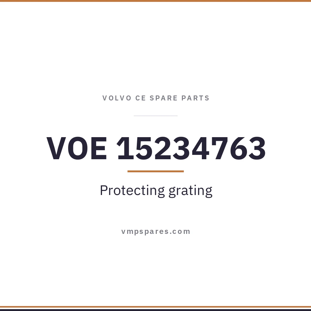 VOE 15234763 – Protecting grating