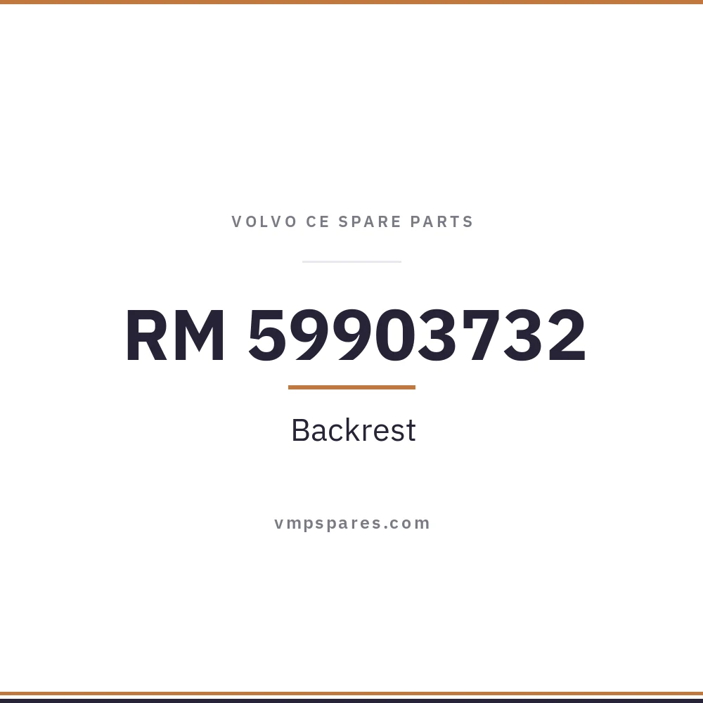RM 59903732 – Backrest