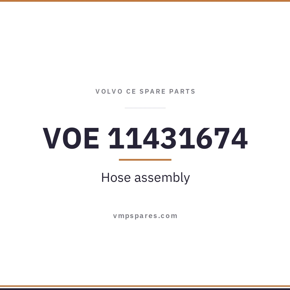 VOE 11431674 – Hose assembly