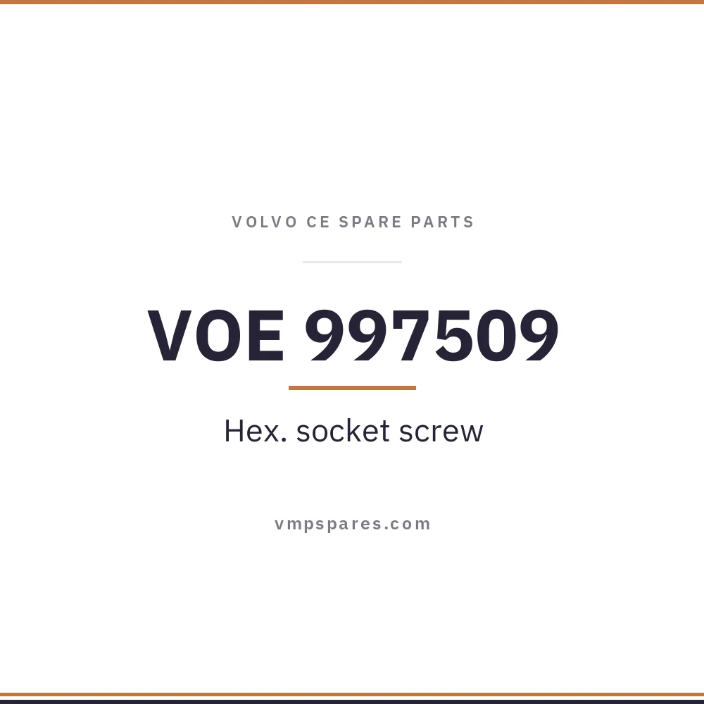 VOE 997509 – Hex. socket screw