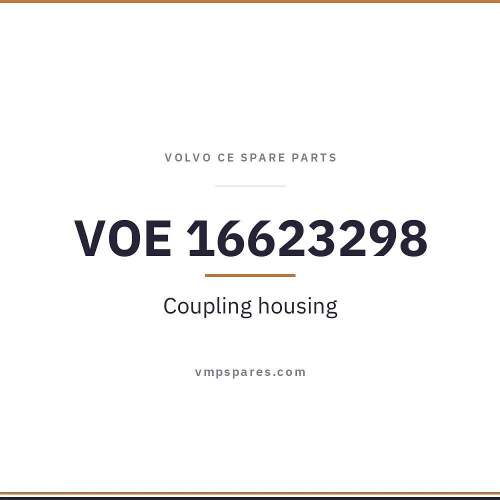 VOE 16623298 – Coupling housing