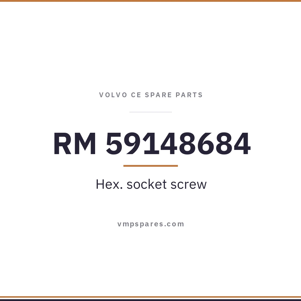 RM 59148684 – Hex. socket screw