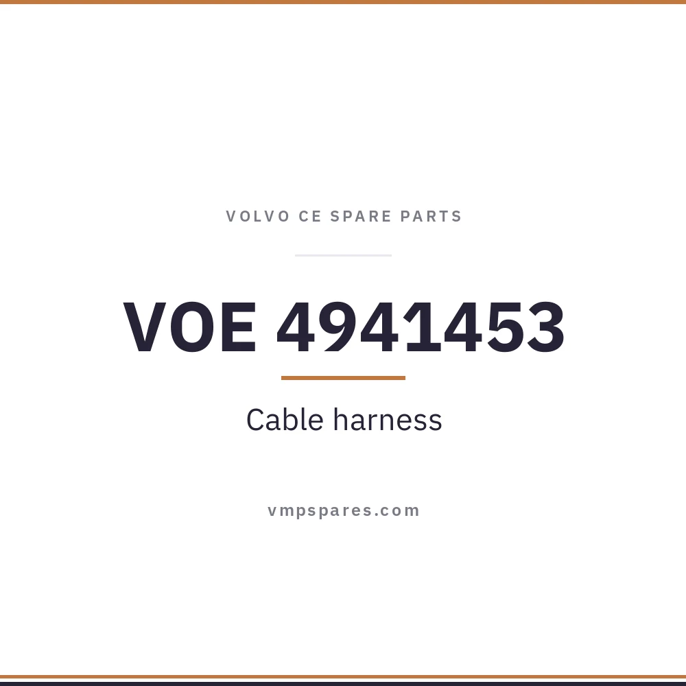 VOE 4941453 – Cable harness