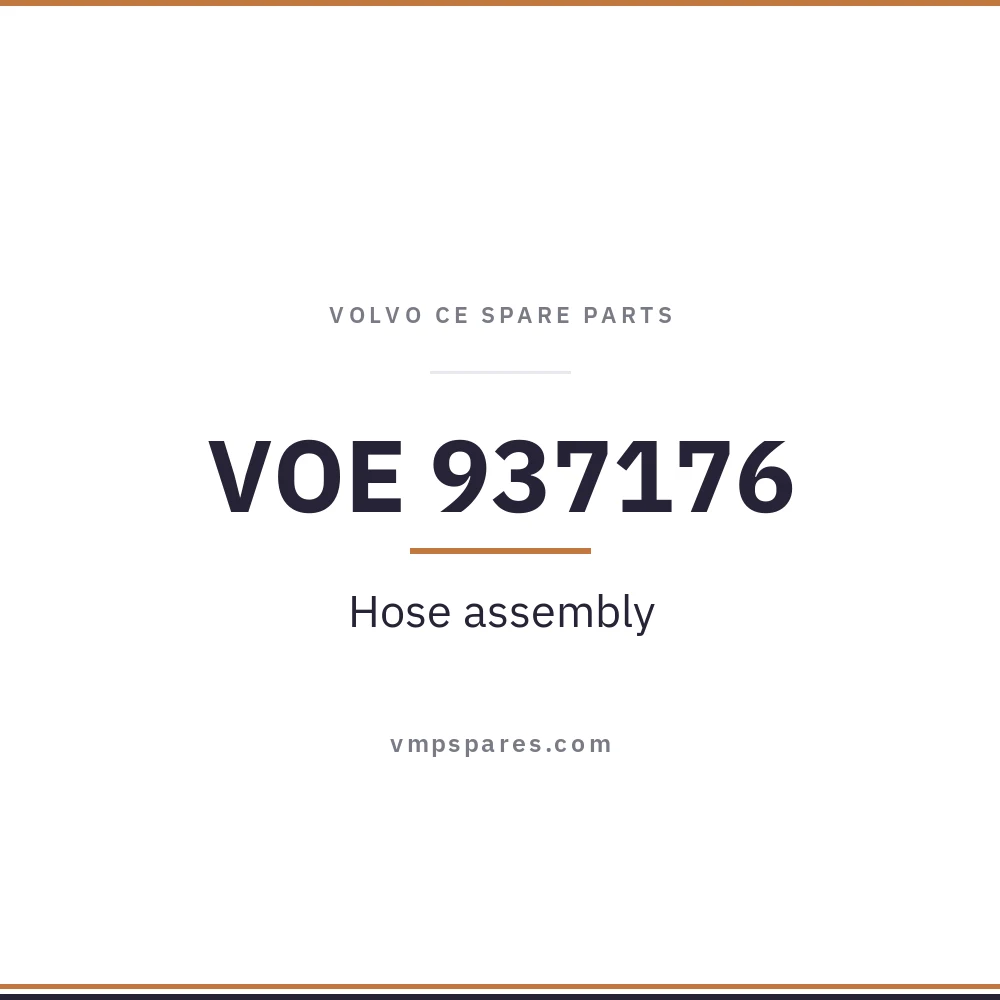 VOE 937176 – Hose assembly