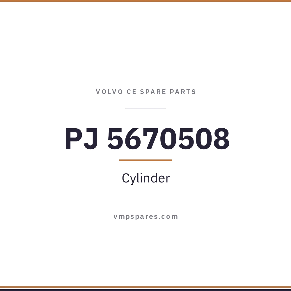 PJ 5670508 – Cylinder
