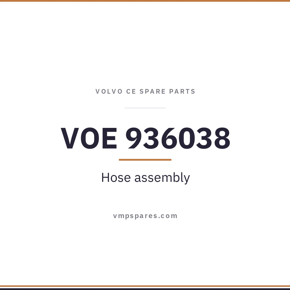 VOE 936038 – Hose assembly