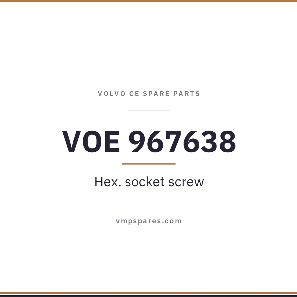 VOE 967638 – Hex. socket screw