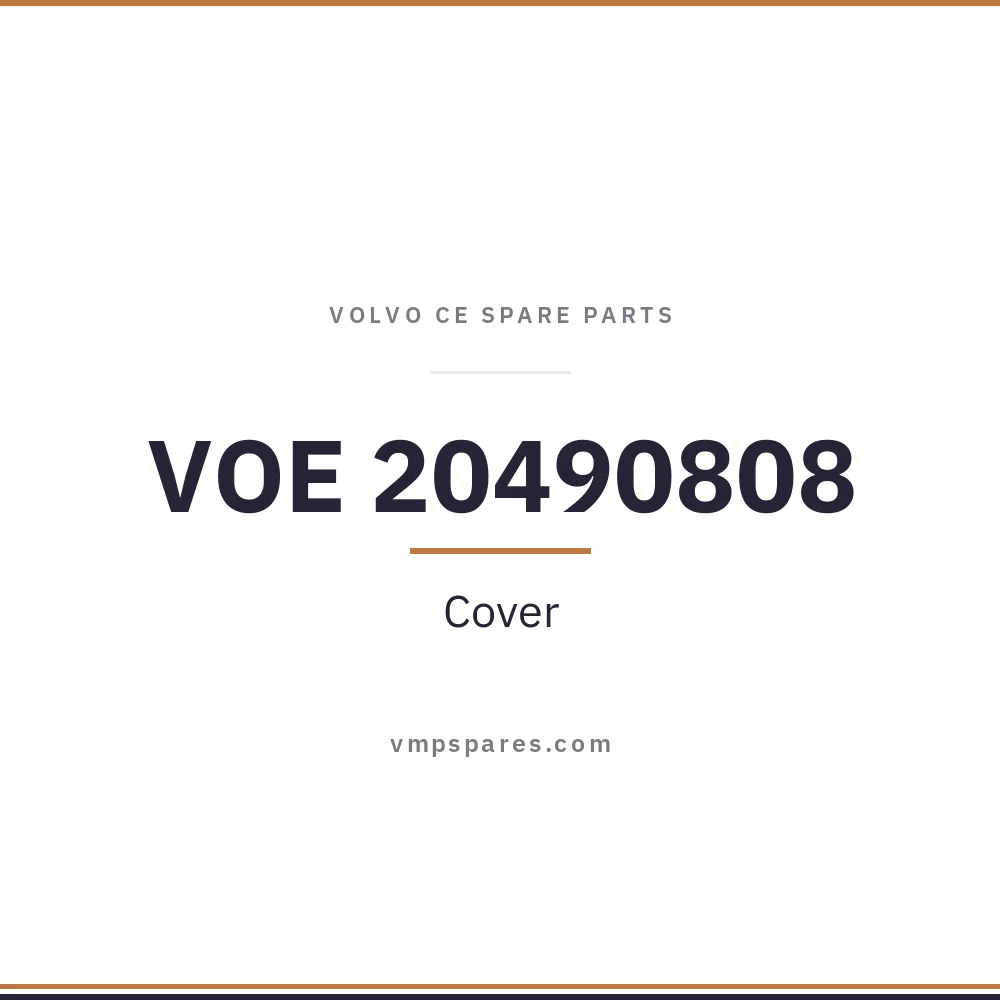 VOE 20490808 – Cover