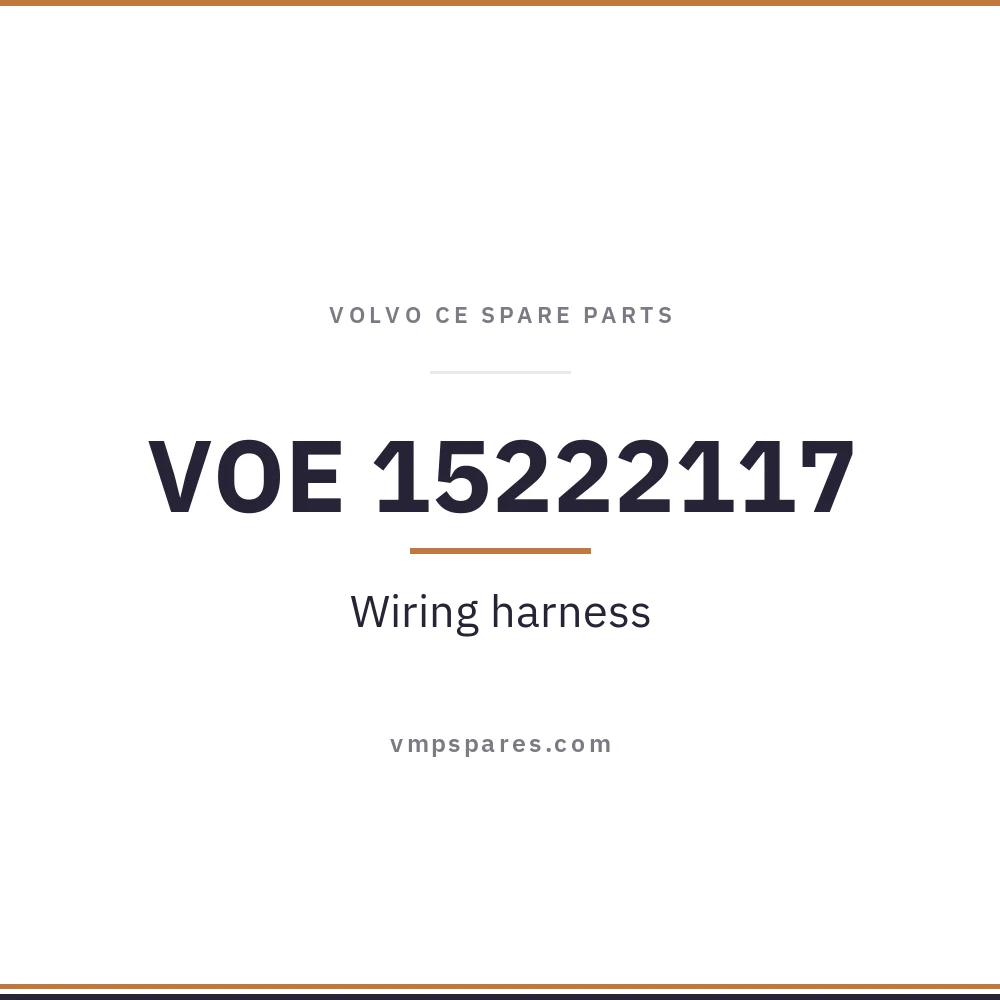 VOE 15222117 – Wiring harness