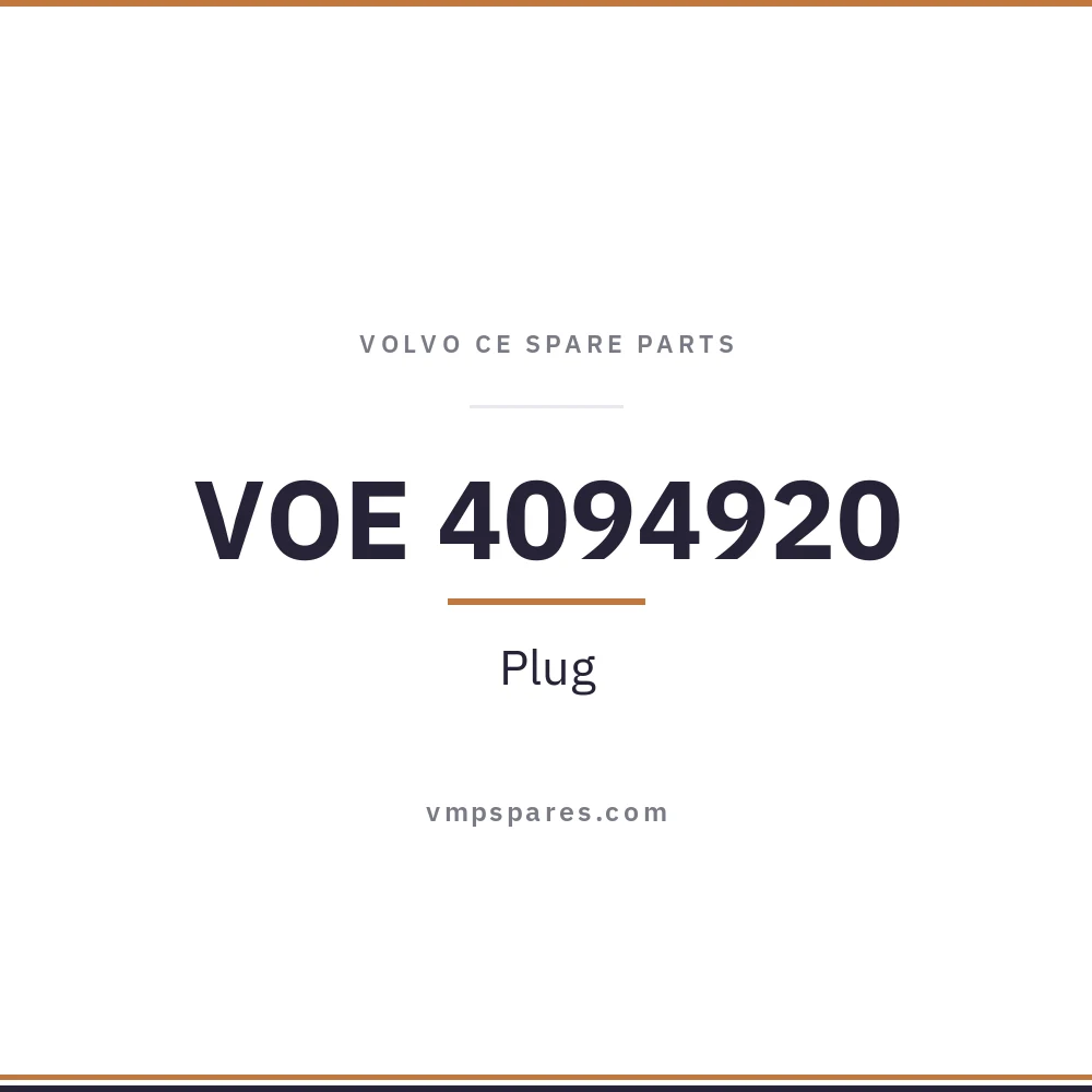 VOE 4094920 – Plug