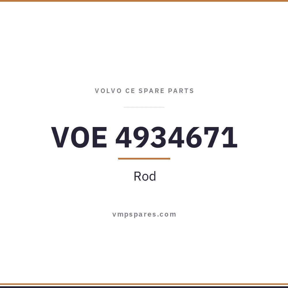 VOE 4934671 – Rod