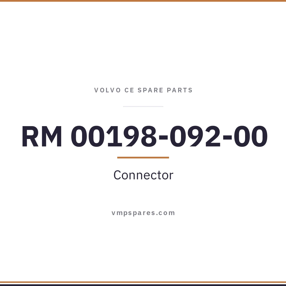 RM 00198-092-00 – Connector