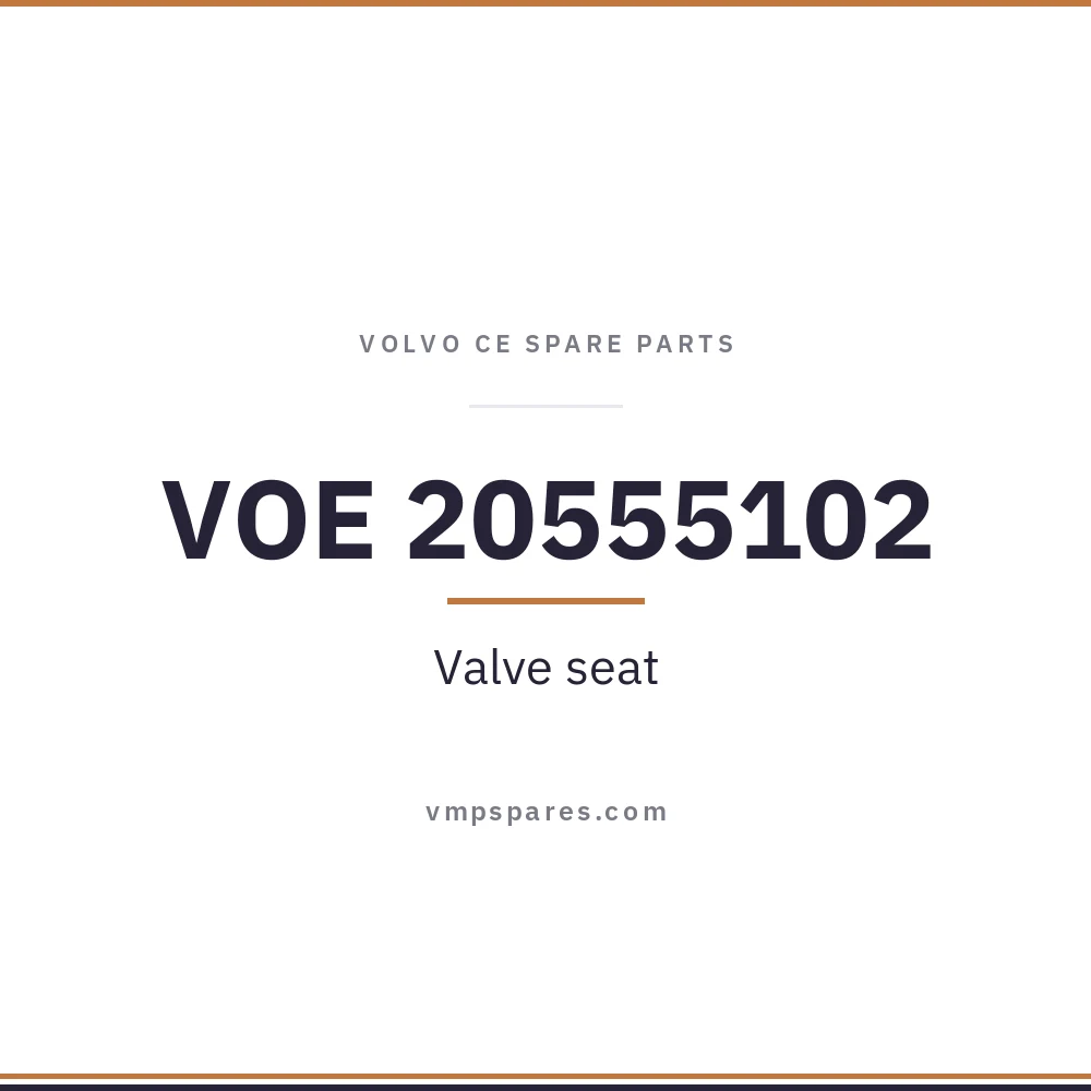 VOE 20555102 – Valve seat