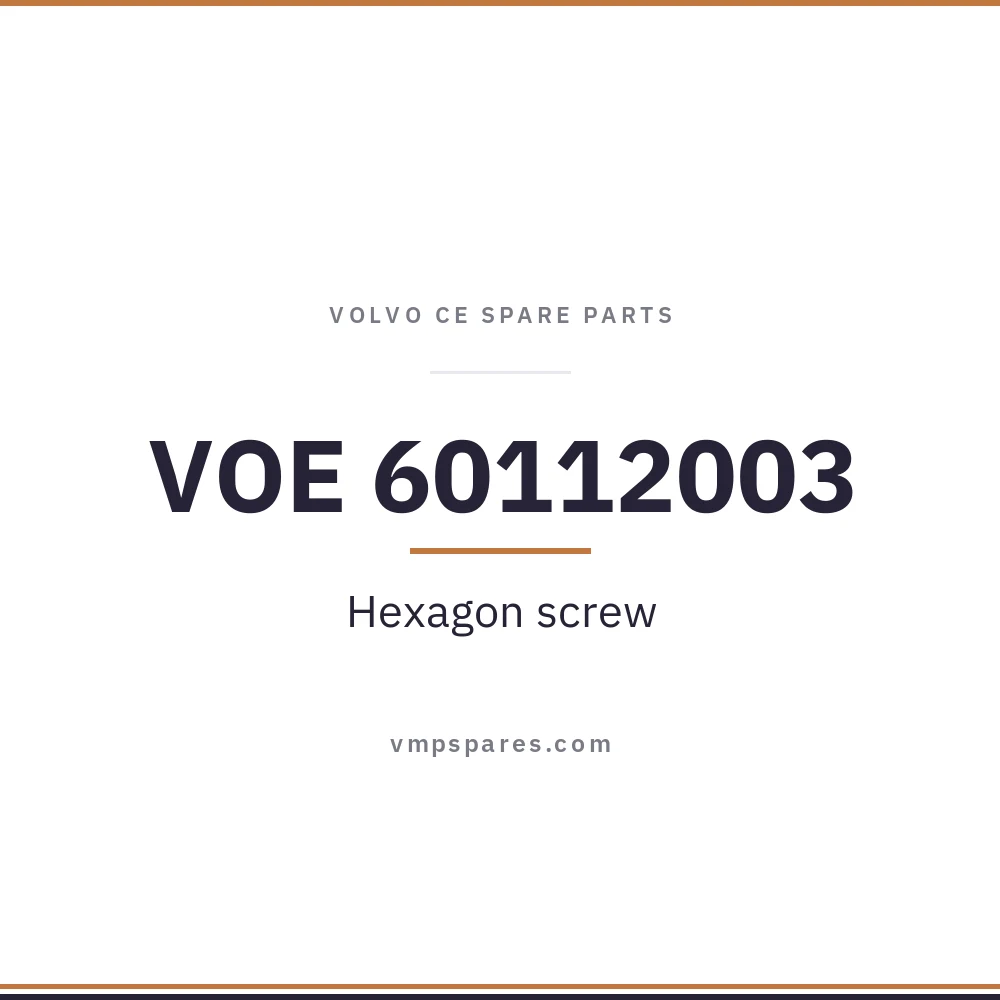VOE 60112003 – Hexagon screw