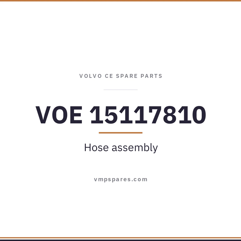 VOE 15117810 – Hose assembly