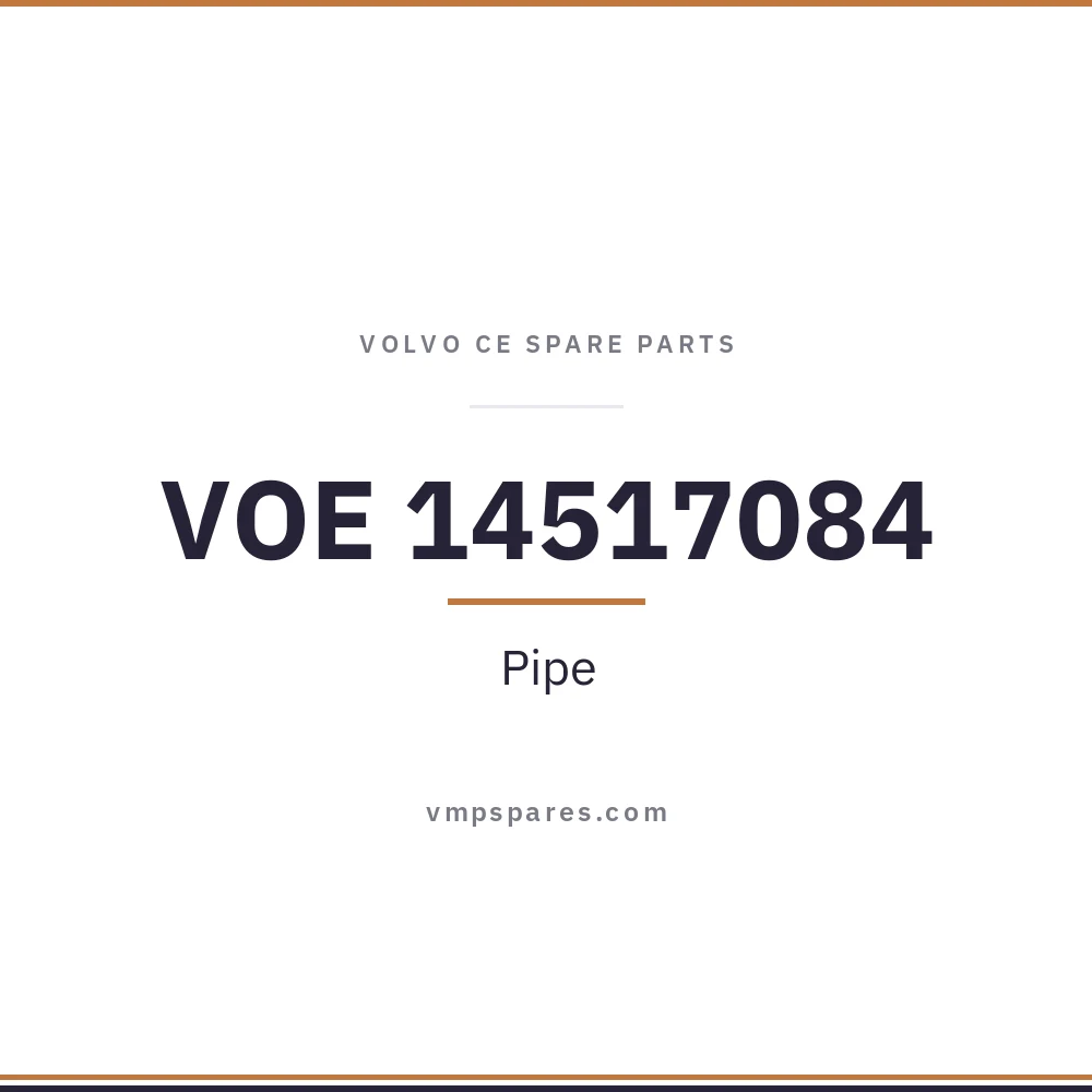 VOE 14517084 – Pipe