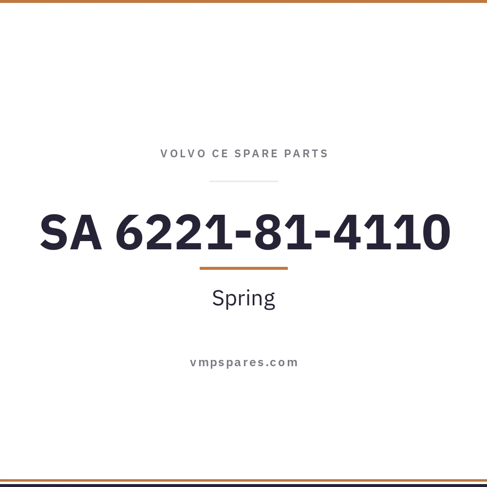 SA 6221-81-4110 – Spring