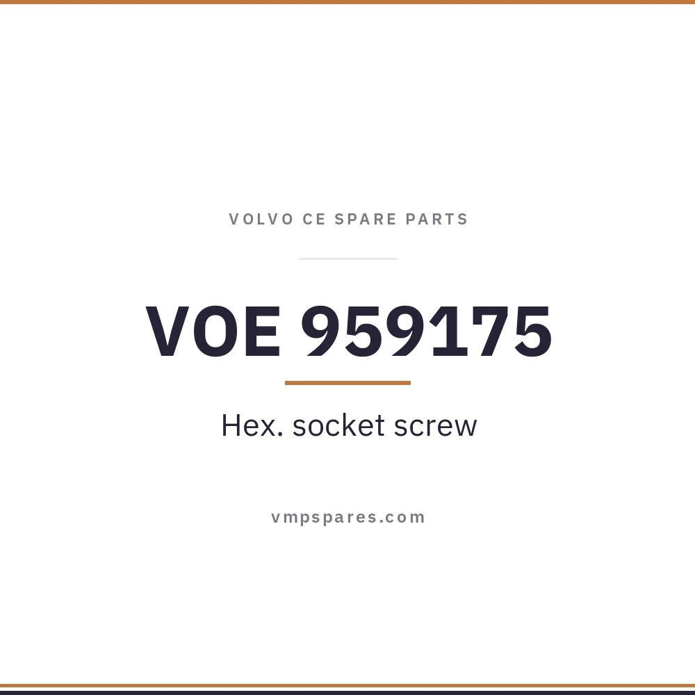VOE 959175 – Hex. socket screw