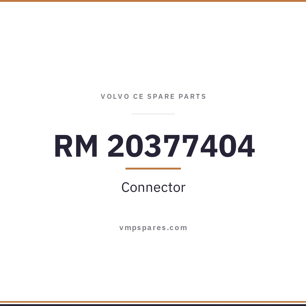 RM 20377404 – Connector